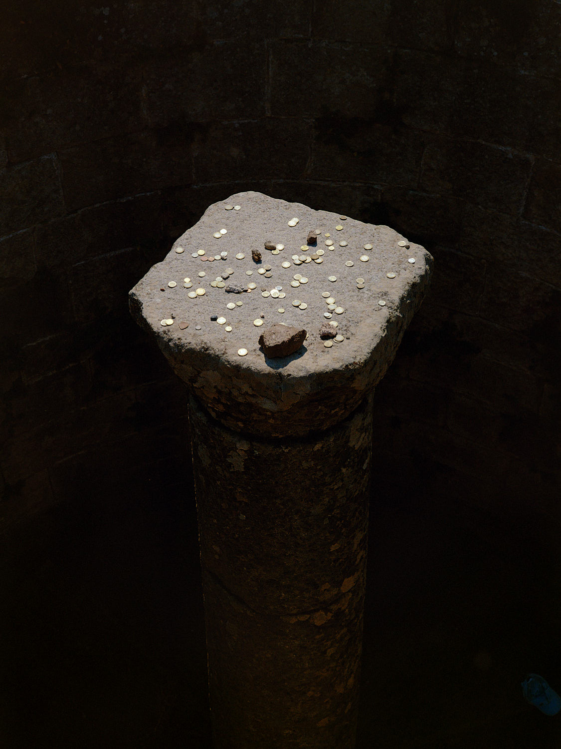 coins in a well